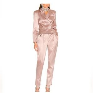 Dundas x Revolve Marion Blazer and Pants Matching Set in Pink Blush